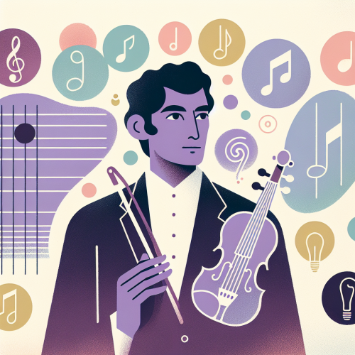 He provides insights into music theory