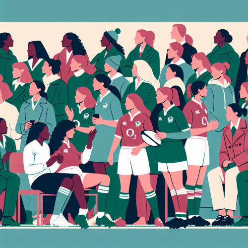 I spoke to rugby fans at the Women&39;s Six Nations match between Ireland and England