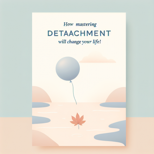 How Mastering Detachment will change YOUR life!