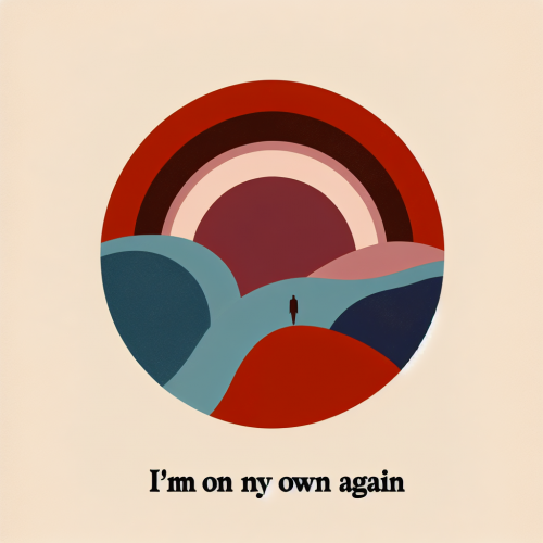 I&39;m on my own again.
