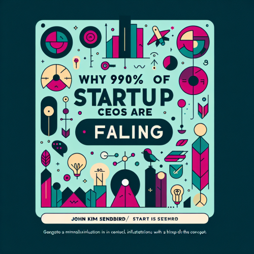 Why 90 of Startup CEOs Are Failing John Kim Sendbird