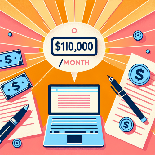 How to Make $10,000/Month Writing Online