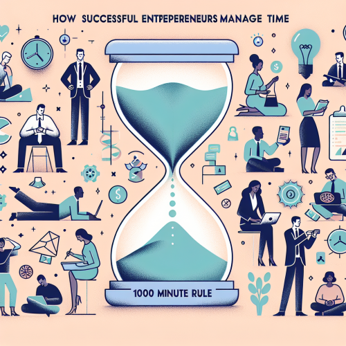 How Successful Entrepreneurs Manage Time (1000 Minute Rule)