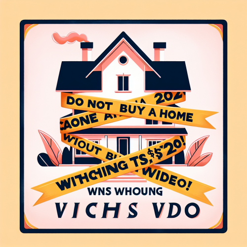 Do NOT Buy a Home in 2024 Without Watching This Video!