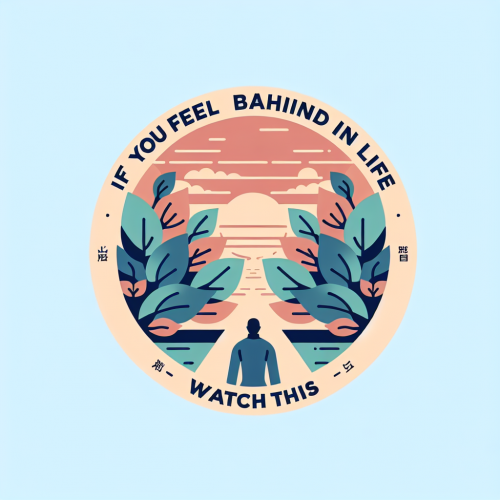 If you feel behind in life, watch this.